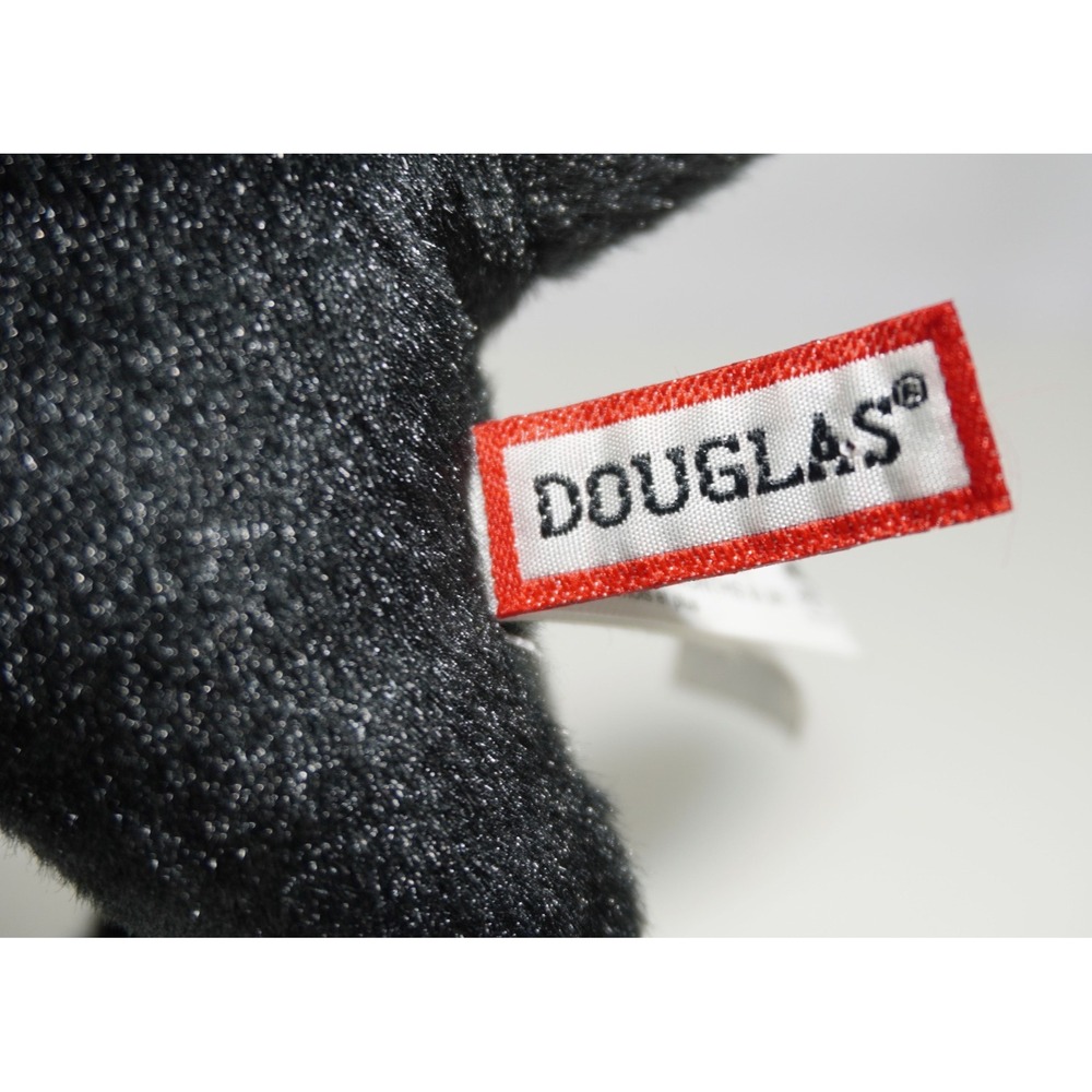 Douglas Brewster Black Lab Dog 8" Stuffed Plush Animal Labrador Retriever Puppy - Picture 6 of 6